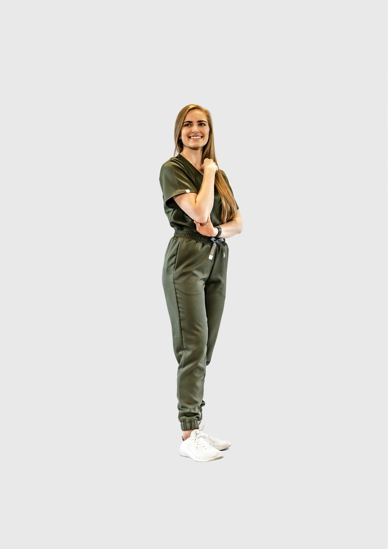 MULBERRY TOP & GOJI BERRY PANTS Scrub Set