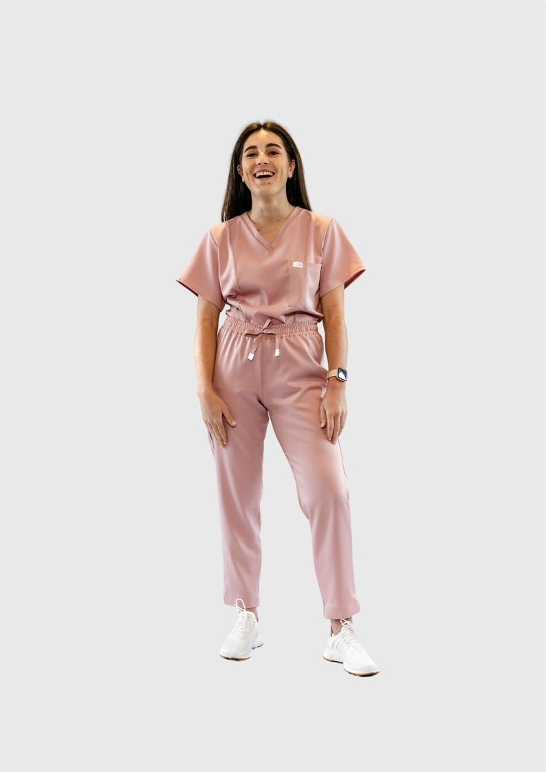 ELDERBERRY TOP & TAYBERRY PANTS Scrub Set